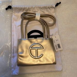 Small Gold Telfar 🥇